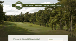 Desktop Screenshot of marshfieldcc.com